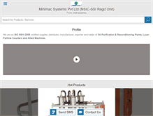 Tablet Screenshot of minimacsystems.com